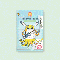 JUEGO DE COLOREAR MONSTERS MASH