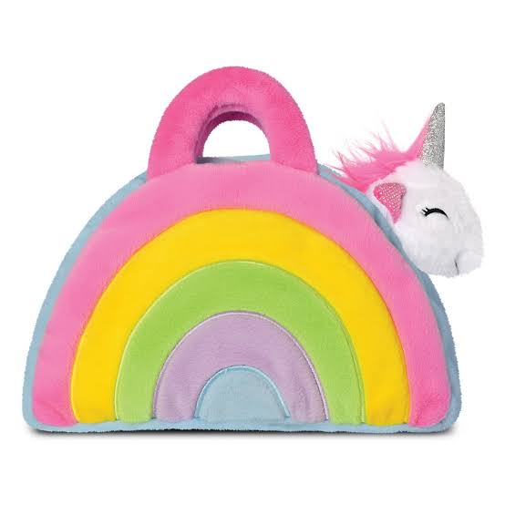 BOLSO ARCOIRIS CON UNICORNIO