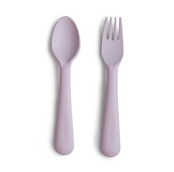 SET DE TENEDOR Y CUCHARA (Soft lilac)