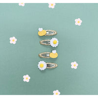 DAISY POM POM CLIPS