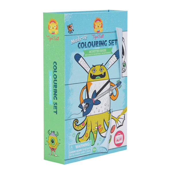 JUEGO DE COLOREAR MONSTERS MASH