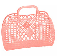 RETRO BASKET (Peach) Large