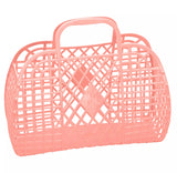RETRO BASKET (Peach) Large