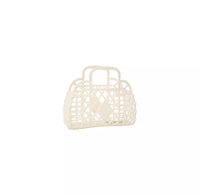 RETRO BASKET (Cream) Mini
