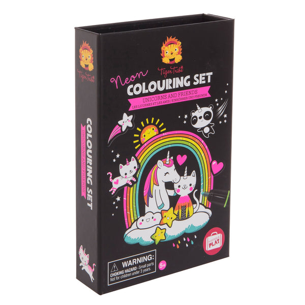 JUEGO DE COLOREAR UNICORN AND FRIENDS