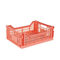 CAJA DE ALMACENAMIENTO (Mediana) SALMON PINK