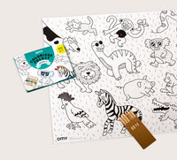 KIT PARA COLOREAR (Mod. Animals)