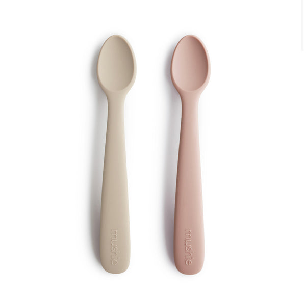 CUCHARAS DE SILICON (Blush/ Shifting Sand) 2-PACK