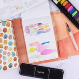 JUEGO DE COLOREAR CON ACUARELAS