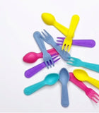 SET DE MINI TENEDORES Y CUCHARAS (Blue)