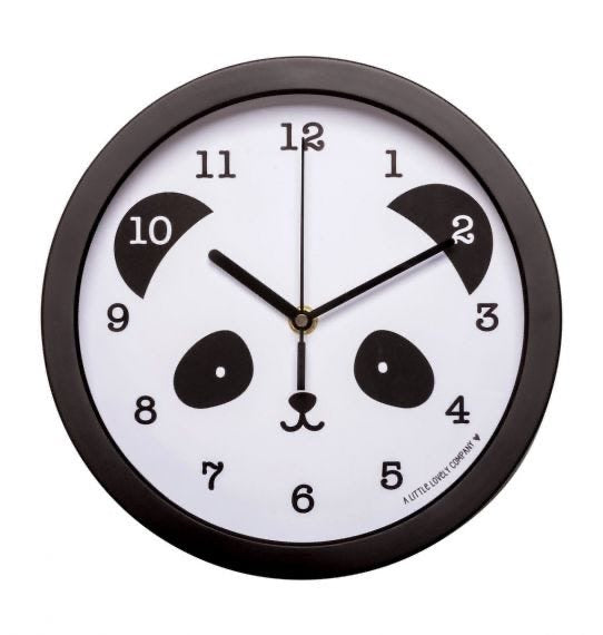 RELOJ DE PARED (Panda) – TIKI TIKI BABY SHOP