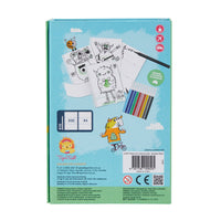 JUEGO DE COLOREAR MONSTERS MASH